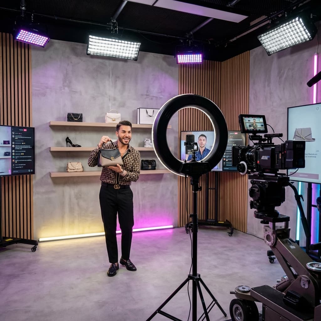 High-end live commerce